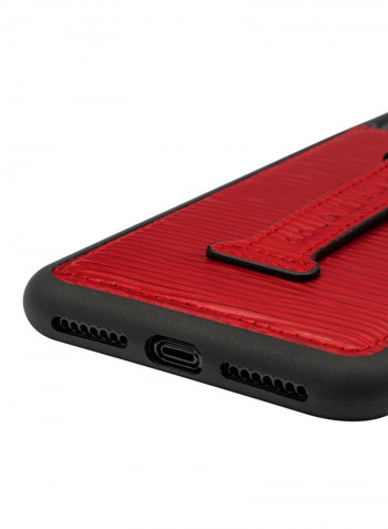 Protective Case Cover For Apple iPhone XS Max With Finger Holder Unico Red