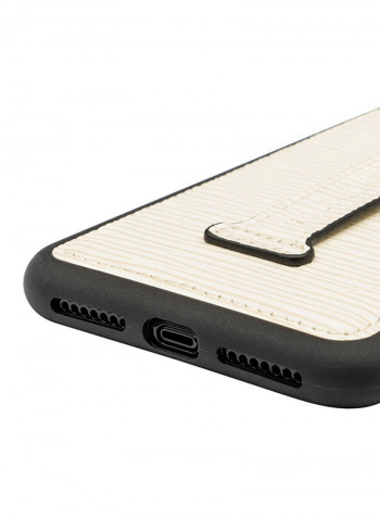 Protective Case Cover For Apple iPhone XS Max With Finger Holder Unico White