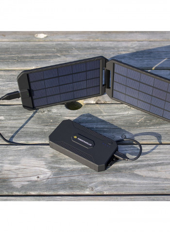Mini Solar Panel Black