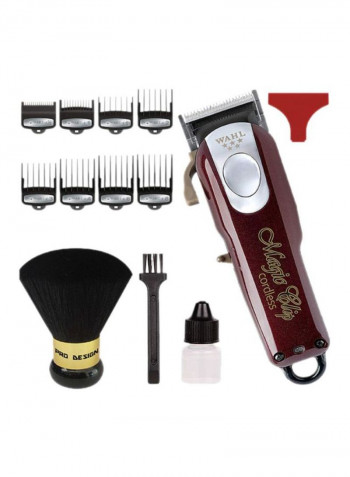 Cordless Magic Clipper Kit Red/Silver/Black 2.8x0.98x2.9cm