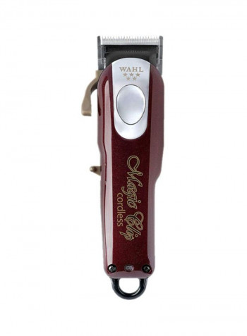 Cordless Magic Clipper Kit Red/Silver/Black 2.8x0.98x2.9cm