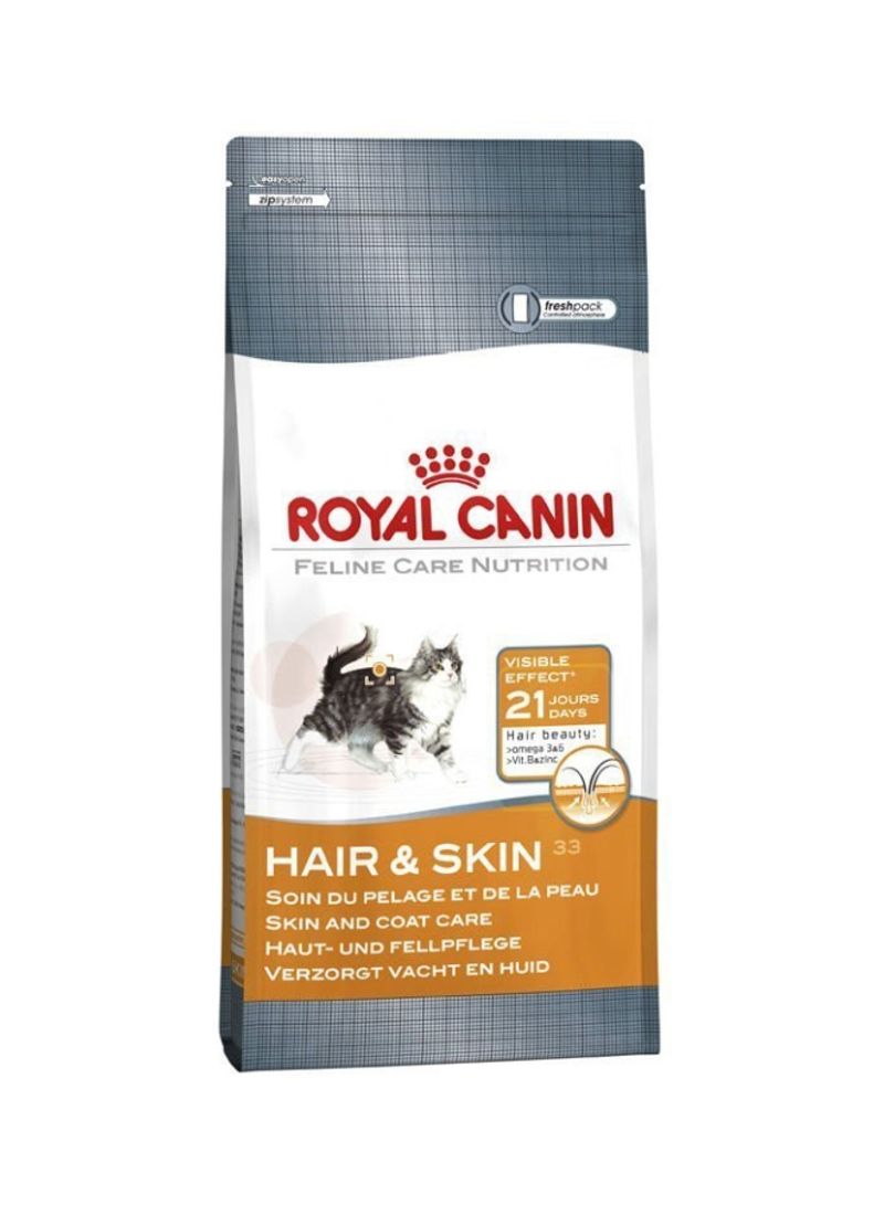 Feline Hair And Skin Care Nutrition Cat Food 10kg