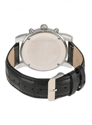 Men's Leather Chronograph Watch LCS1111WPWB