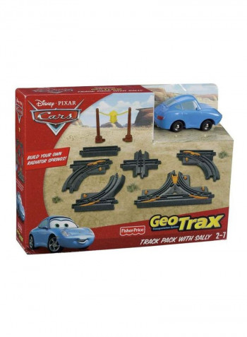 Disney Pixar Cars Geotrax Elevation Track Pack With Sally P8459