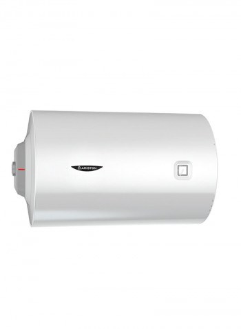 Horizontal Electric Water Heater 50L PRO-1R  PRO1 R White/Grey