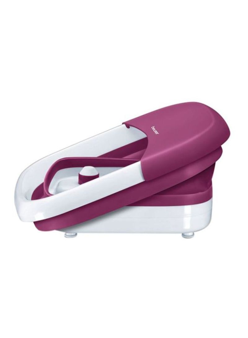 Bubble Massage Foldable Foot Spa Purple/ White