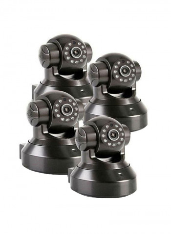 4-Piece 720P Wireless IP Camera Set