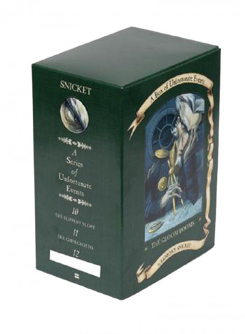 A Series Of Unfortunate Events Box: The Gloom Looms (Books 10-12) Paperback