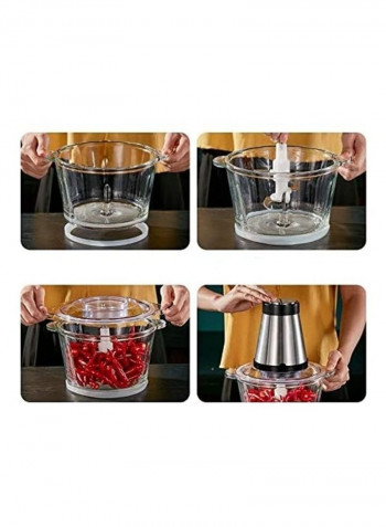 Electric Chopper Meat Grinder Multicolour