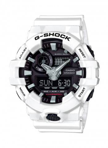 Men's Water Resistant Analog-Digital Watch GA 700 - 7ADR