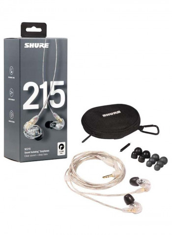Sound Isolating Earphones Clear