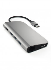 Type-C Multi-Port Adapter 4K With Ethernet Space Grey