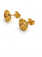 18 Karat Gold Round Net Earrings reviews 18 Karat Gold Round Net Earrings