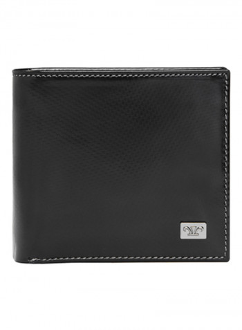 Infinity Leather Wallet For Men أسود