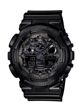 Men's Resin Analog/Digital Wrist Watch GA-100CF-1ADR