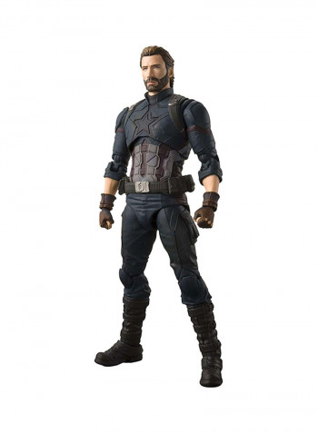 S.H.Figuarts: Avengers: Infinity War - Captain America - Tamashii Effect Explosion Action Figure 6.10-Inch