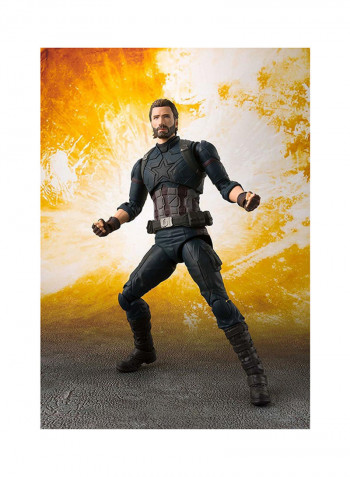 S.H.Figuarts: Avengers: Infinity War - Captain America - Tamashii Effect Explosion Action Figure 6.10-Inch
