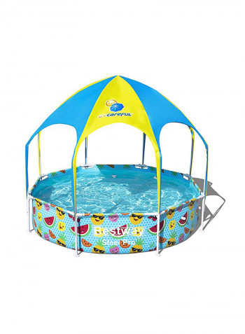 Steel Pro UV Careful Splash-in-Shade Play Pool cmcm