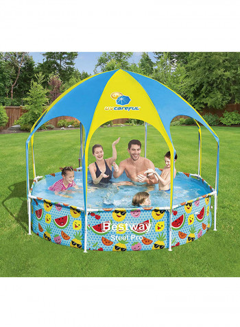 Steel Pro UV Careful Splash-in-Shade Play Pool cmcm
