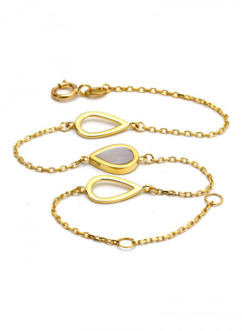 18 Karat Gold Stylish Bracelet