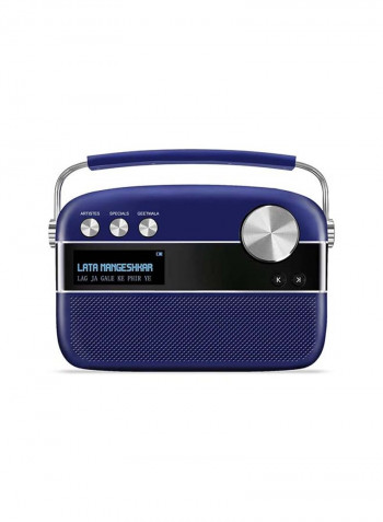 Carvaan P,Digital Music Player- Preloaded 5000 Evergreen(Hindi) Songs SC210-H-RBLU Premium Royal Blue