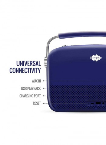 Carvaan P,Digital Music Player- Preloaded 5000 Evergreen(Hindi) Songs SC210-H-RBLU Premium Royal Blue
