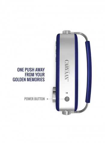 Carvaan P,Digital Music Player- Preloaded 5000 Evergreen(Hindi) Songs SC210-H-RBLU Premium Royal Blue