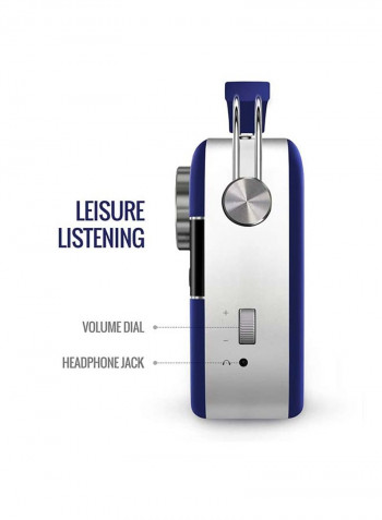 Carvaan P,Digital Music Player- Preloaded 5000 Evergreen(Hindi) Songs SC210-H-RBLU Premium Royal Blue