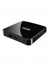 KM3 Smart TV Box With Voice Remote Control LU-V6006EU Black/White