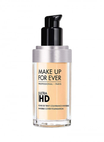 Make Up For Ever Ultra Hd Invisible Cover Foundation Y215 - Yellow Albaster Y215 - Yellow Albaster