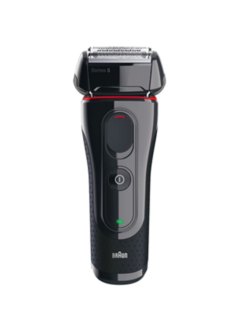 Rechargeable Wet And Dry Shaver Razor Black/Red