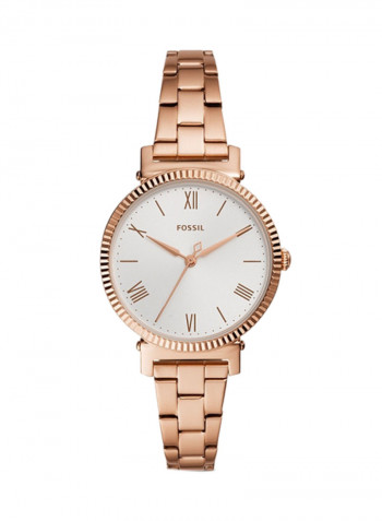 Women's Daisy Stainless Steel Analog Wrist Watch ES4791