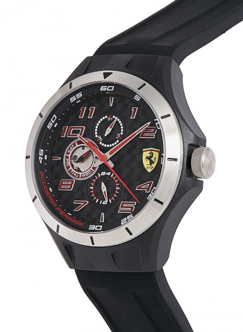 Men's Rubber Strap Analog Watch 830679