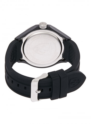 Men's Rubber Strap Analog Watch 830679