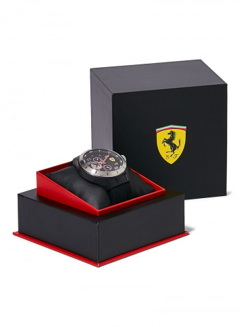Men's Rubber Strap Analog Watch 830679