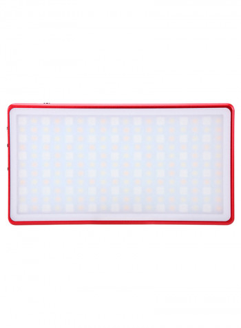 Mini Pocket RGB LED Video Light Panel For DSLR Camera Red