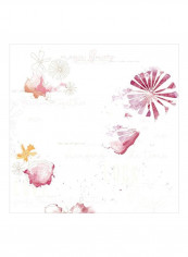 25-Piece Double-Sided Magic Flower Design Paper White/Pink reviews 25-Piece Double-Sided Magic Flower Design Paper White/Pink