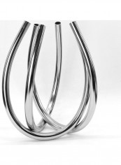 Metal Interweaving Round Tube Ornament Silver reviews Metal Interweaving Round Tube Ornament Silver