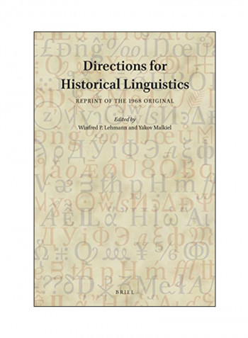 Directions For Historical Linguistics Paperback