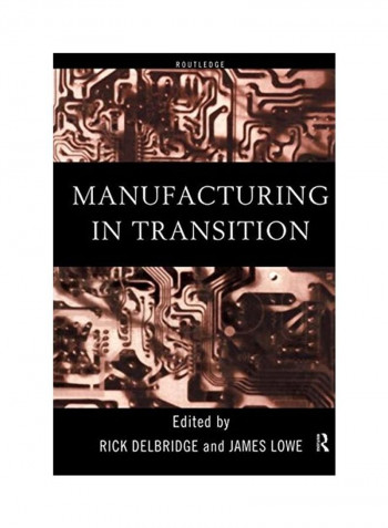 Manufacturing in Transition Paperback