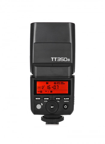 Mini Master And Slave Flashlight For Nikon DSLR Camera Black