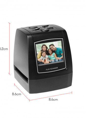 Film Scanner Support 32G SD Card Film Converter 27 x 10 x 14cm Black