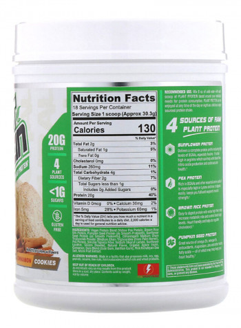 Natural Series Cinnamon Cookies Caramel Plant Protein