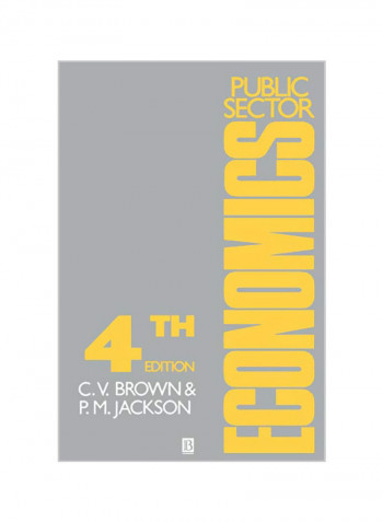 Public Sector Economics Paperback
