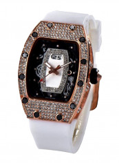 Women's Punk Style Rubber Analog Watch NSSB037001222