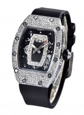 Women's Punk Style Rubber Analog Watch NSSB037001225