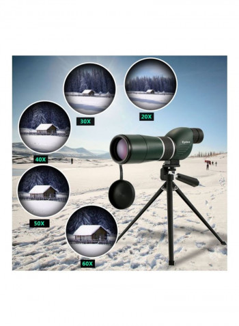 Portable Straight-Angled Monocular With Tripod