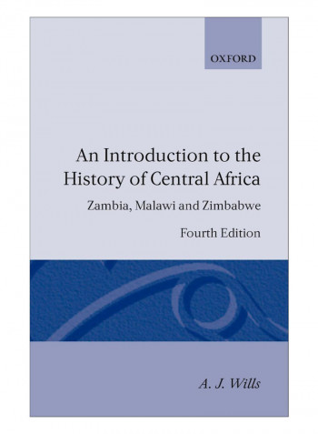 An Introduction To The History Of Central Africa Paperback Fourth Edition