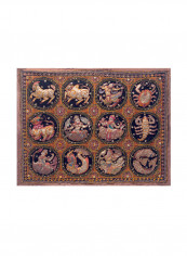 Burmese Wall Hanging Multicolour 100X120centimeter