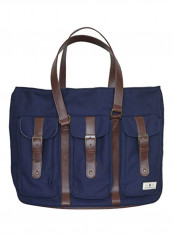 Canvas Messenger Diaper Bag